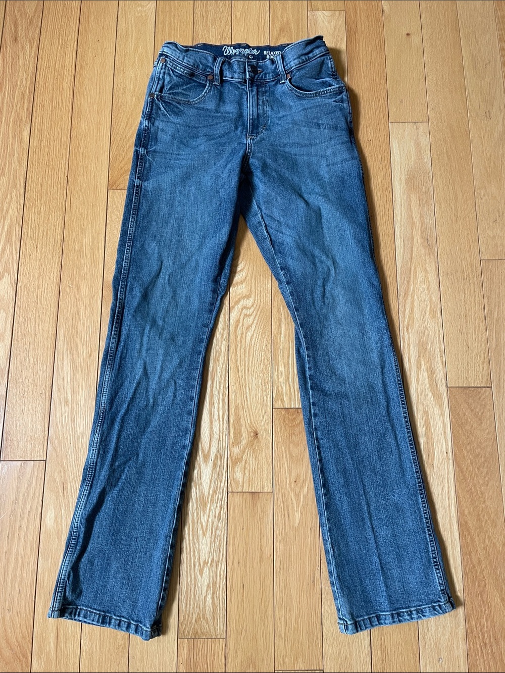 Wrangler Retro Men's Dark Blue Bootcut Jeans 29x36
